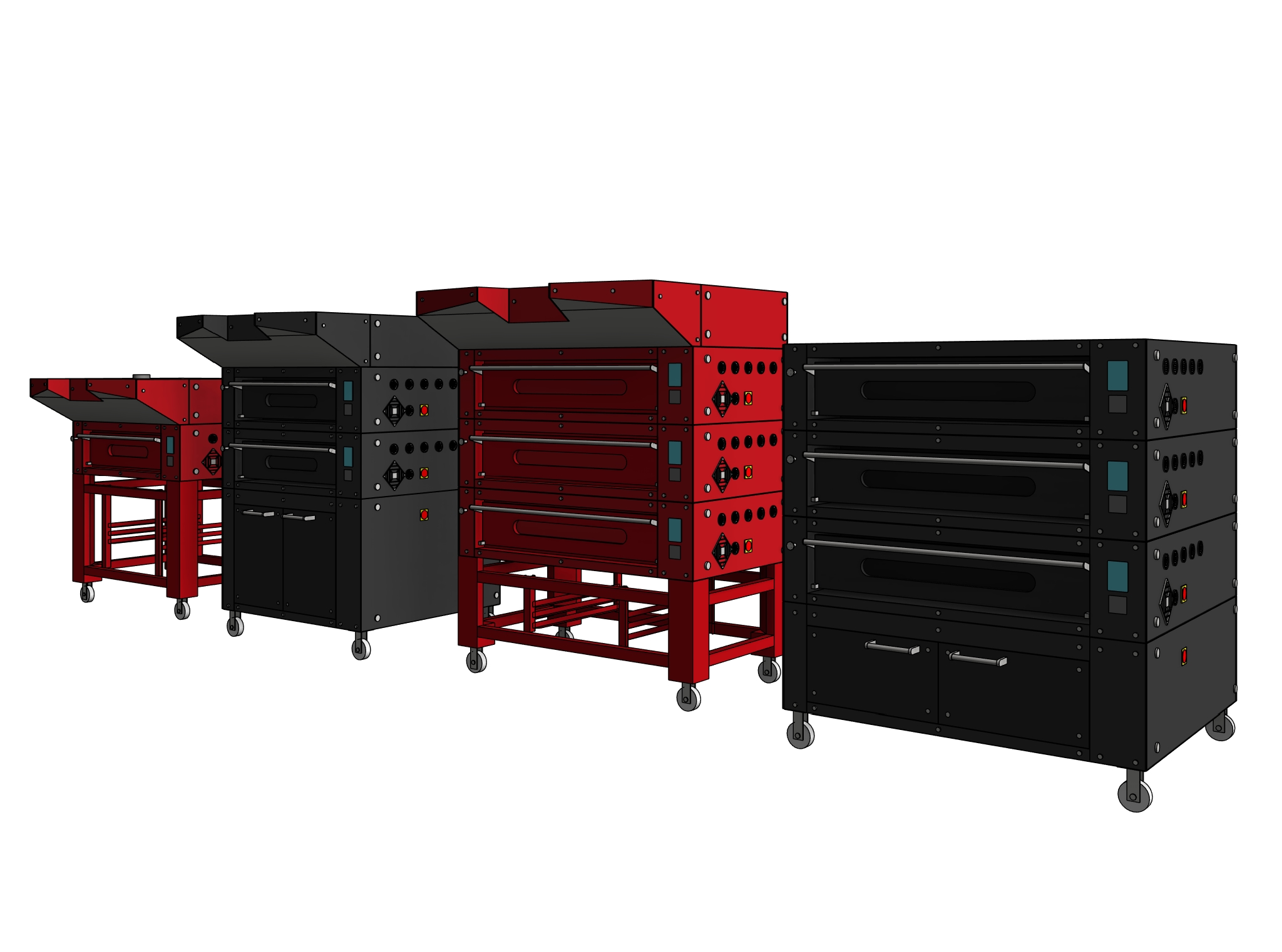 Food service equipment – Revit family example